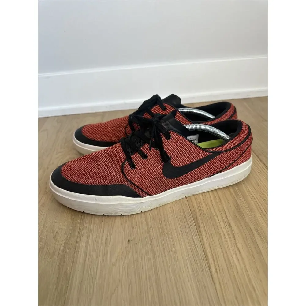 NIKE SB STEFAN JANOSKI HYPERFEEL XT 855922-800 Men’s Size 13 Red Orange Black
